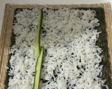 Foto del paso 12 de la receta: Norimaky (rollo con el alga cubriéndolo) y uramaky (con el alga por dentro) - Sushi