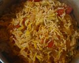 عکس مرحله 5 از دستور لوبیا پلو با گوشت چرخ شده(Bean pilaf with minced meat)