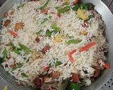 वेज पुलाव (veg pulao recipe in Hindi) रेसिपी चरण 3 फोटो