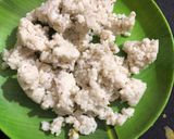 A picture of step 1 of Samak rice and sweet potato Pulav.