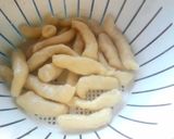 Krumplis nudli (fahéjas porcukorral) recept fázis 3 fotója
