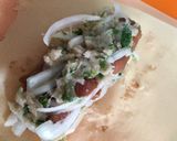 A picture of step 3 of Traditional Taiwanese Chicken Rolls.
