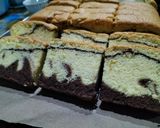 Foto langkah ke 7 dari resep Topo Map Choco Ogura Cake.