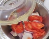 صورة لخطوة 2 من وصفة كسكس القمح بالخضار واللحم لذيذ جدا ومفيد جدا للصحة