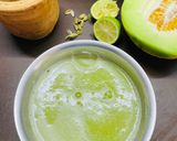 A picture of step 3 of Honeydew Melon Sharbat.