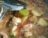 Foto langkah ke 4 dari resep Gulai Ayam kentang kacang panjang.