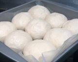 Foto langkah ke 6 dari resep Roti Sobek isi Keju Tanpa Telur.