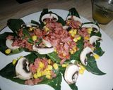 Foto del paso 8 de la receta: Ensalada de espinacas con tocino 🥗