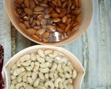 A picture of step 1 of Salted Cashew nuts and Almonds.
