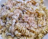 Foto langkah ke 6 dari resep Fusilli Carbonara.