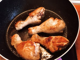 Muslos de Pollo con champiñones