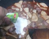 Foto langkah ke 3 dari resep Jantung Ayam Baso bumbu Rendang.