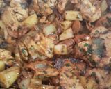 Foto del paso 3 de la receta Salteado de pechuga con patatas y champiñones