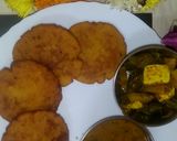 मक्का के आटे की पूड़ी (makka ke aate ki pudi recipe in Hindi) रेसिपी चरण 3 फोटो