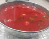 Tomato Beetroot Basil soup recipe step 4 photo