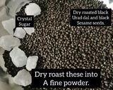 A picture of step 3 of Nutritional porridge ladoo powder.