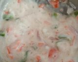 A picture of step 1 of Curd sandwich.