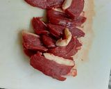 Foto del paso 1 de la receta: Arroz meloso de pato, pebrasos y ajos tiernos(De.O. Xàtiva)