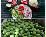 A picture of step 1 of Kanda Poha.