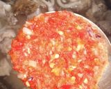 A picture of step 2 of Offal's pepper soup.