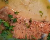 A picture of step 8 of Salmon in lemon butter sauce.