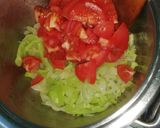 Lecsós galuska😋 recept fázis 2 fotója