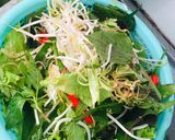 Hình bước làm 3 của món Bún măng gà