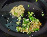 A picture of step 3 of Dahi Samosa Chaat.