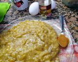 Foto del paso 3 de la receta: Budín de banana 🍌 con nueces, chispas de chocolate 🍫 🫶😌😘