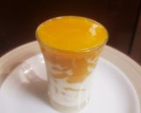 A picture of step 4 of Mango Dalgona.