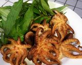 Hình bước làm 3 của món Bạch tuộc nướng sate bằng nồi chiên không dầu