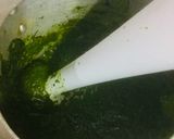 A picture of step 3 of Traditional Punjabi Sarson Ka Saag-Makki Ki Roti.