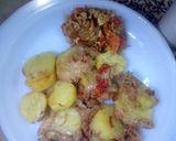 A picture of step 10 of Fried sweet potato with egg.