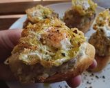 Foto del paso 9 de la receta: Pinchos de patata enmascarada de butifarra fresca con huevo de codorniz