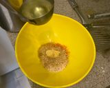 A picture of step 2 of Chatpatta kachi Keri or gaajar ka achaar 🥕🥭👌🏻.