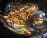 A picture of step 3 of Fried idli.