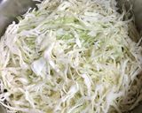 A picture of step 1 of Cabbage Fritters.
