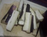 Foto langkah ke 2 dari resep Terong saos pedas.