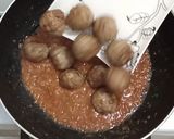 A picture of step 8 of Kofta Karahi.