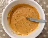 A picture of step 5 of Cajun potatoes.