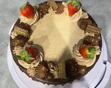 Epres csokitorta recept fázis 7 fotója