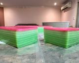 Foto langkah ke 4 dari resep Lapis Pepe Jadul Versi Tepung Beras (Lembut).