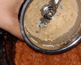 A picture of step 7 of Kaddu ka bharta.