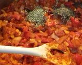 "Csicseris gombapörkölt" bulgurral 🍄 recept fázis 2 fotója