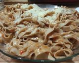 Foto del paso 3 de la receta: Fideos caseros cinta al huevo con salsa mixta