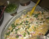 A picture of step 8 of Mashed potatoes with Veggies and mince meat.