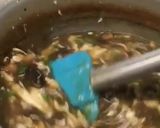 A picture of step 4 of Hot and Sour Soup.
