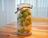 A picture of step 4 of Ume syrup - Japanese plum syrup (plum juice base).