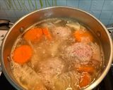 รูปขั้นตอนการทำที่ 3 ของ ต้มจืดหมูลูกเงาะ