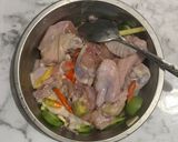 Foto langkah ke 1 dari resep Ayam Kukus Pedas.